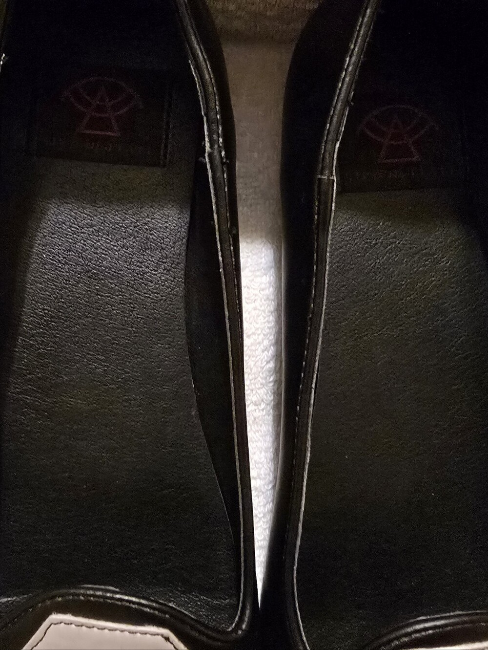 Strange Cvlt Lydia Coffin Flats Black Vegan Leather Cross Goth Size 8 NWOT - Picture 6 of 7